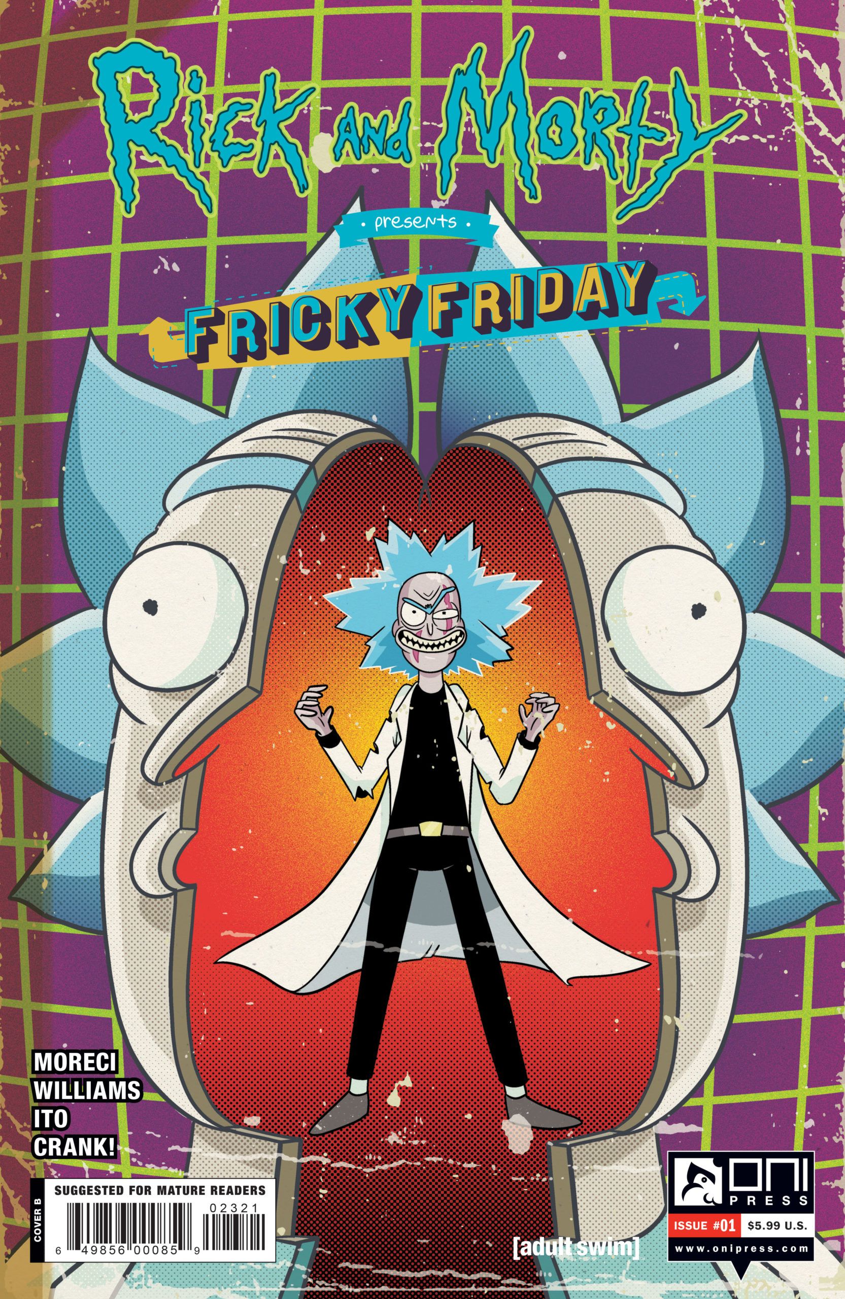 Ricky Friday Rick And Morty: Fricky Friday #1 (Oni Press) • Comic Book Addicts