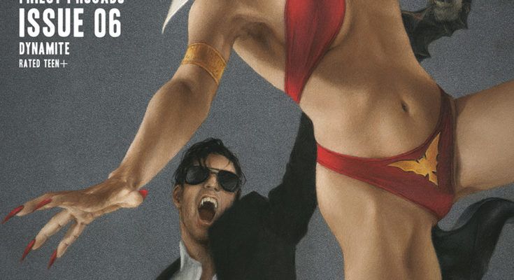 Vampirella/Dracula:Rage #6 - First Look (Dynamite Comics)