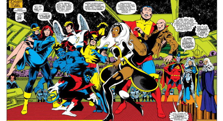 X-Men #137 Splash Page Comic Art - (John Byrne)