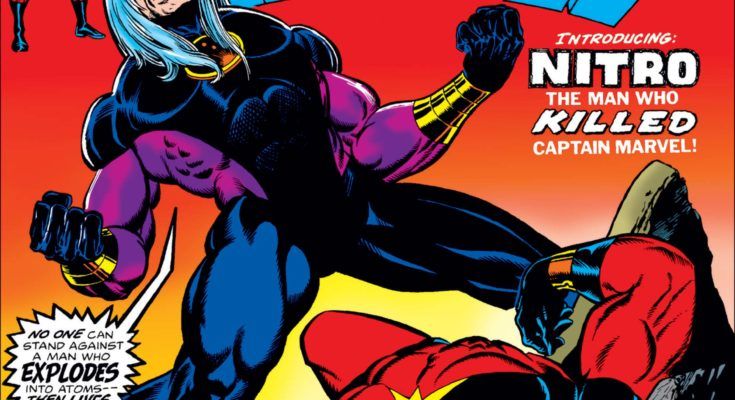 Nitro (June 18, 1974) This Day In Comics - Captain Marvel #34