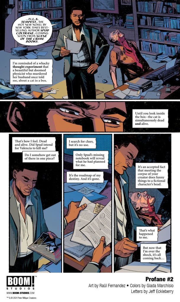 Profane #2 (BOOM! Studios) EXCLUSIVE Preview • Comic Book Addicts