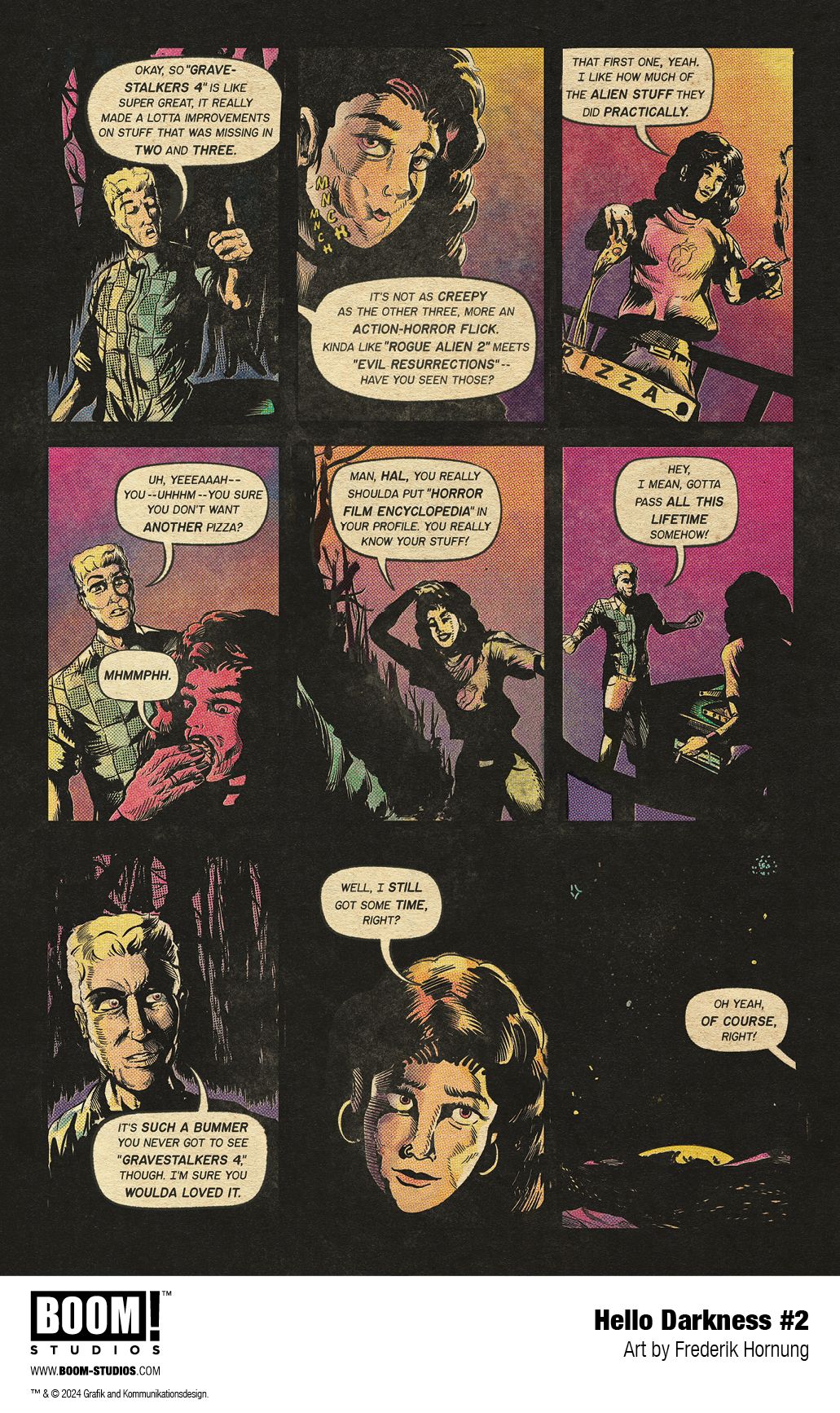 HELLO DARKNESS Dares You To Read On in Your First Look at Issue #2 ...