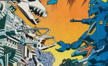 Robotix #1 released by Marvel on February 1986.