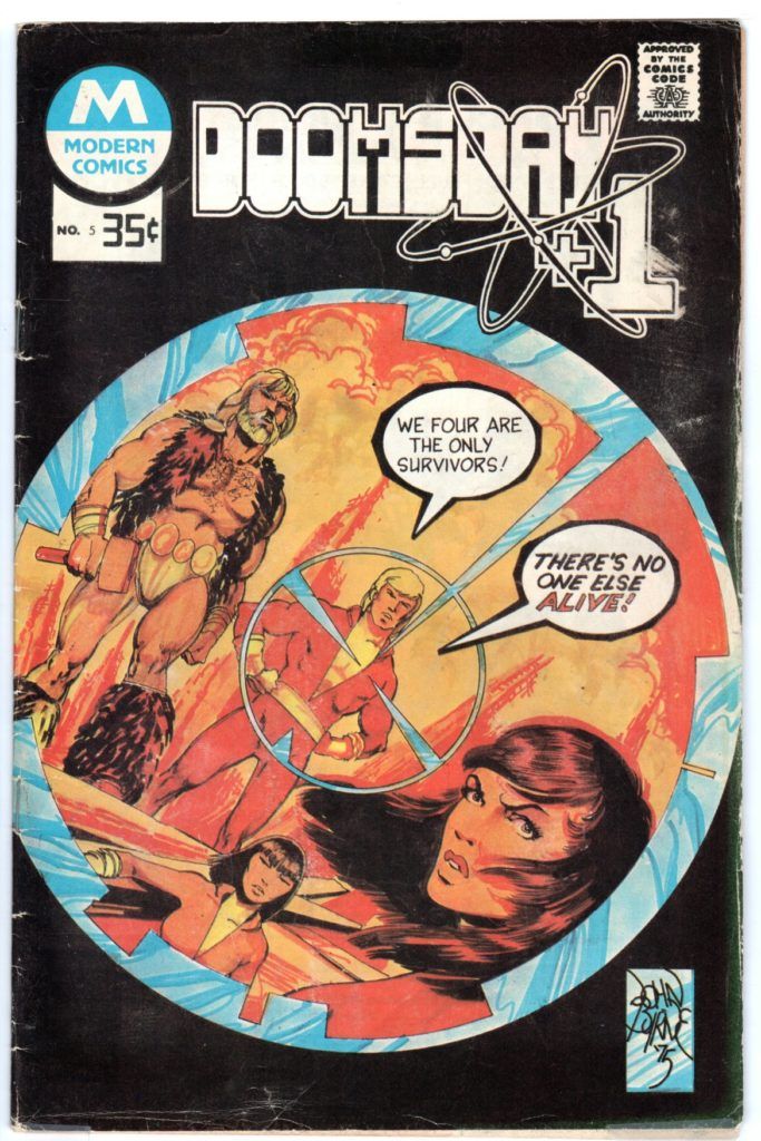 Doomsday + 1 Comic: Byrne's Charlton Debut • Comic Book Addicts