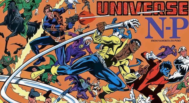 Official Handbook Marvel Universe 8: N-P Profiles