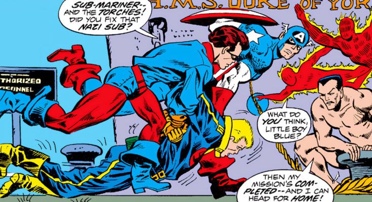 The Invaders Marvel Comics: WWII Heroes Unite!