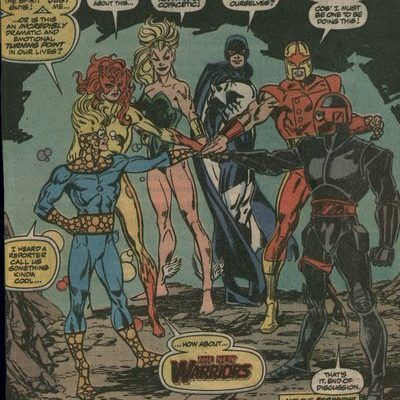 New Warriors first appearance
