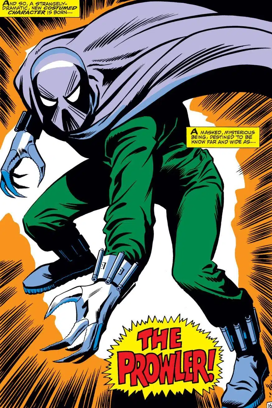 Prowler s First Appearance A Marvel Comics Debut Comic Book Addicts prowler-s-first-appearance-a-marvel-comics-debut-comic-book-addicts