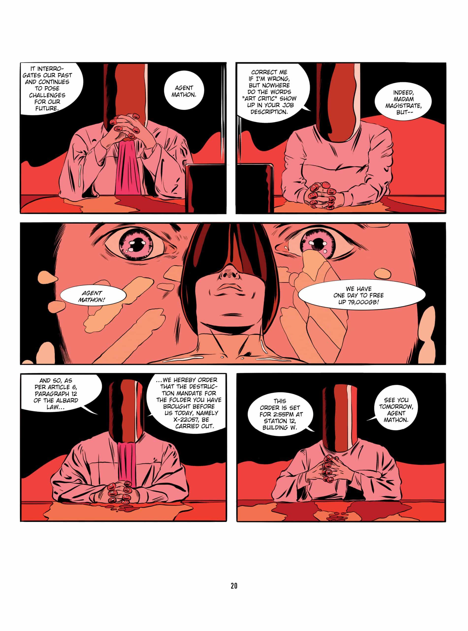 The SYSTEM PREFERENCE graphic novel from Titan Comics • Comic Book Addicts