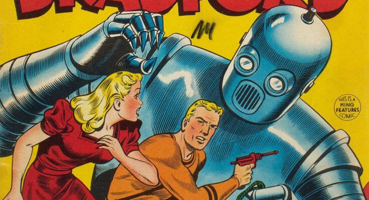 Brick Bradford Comic Strip: A Sci-Fi Adventure Classic