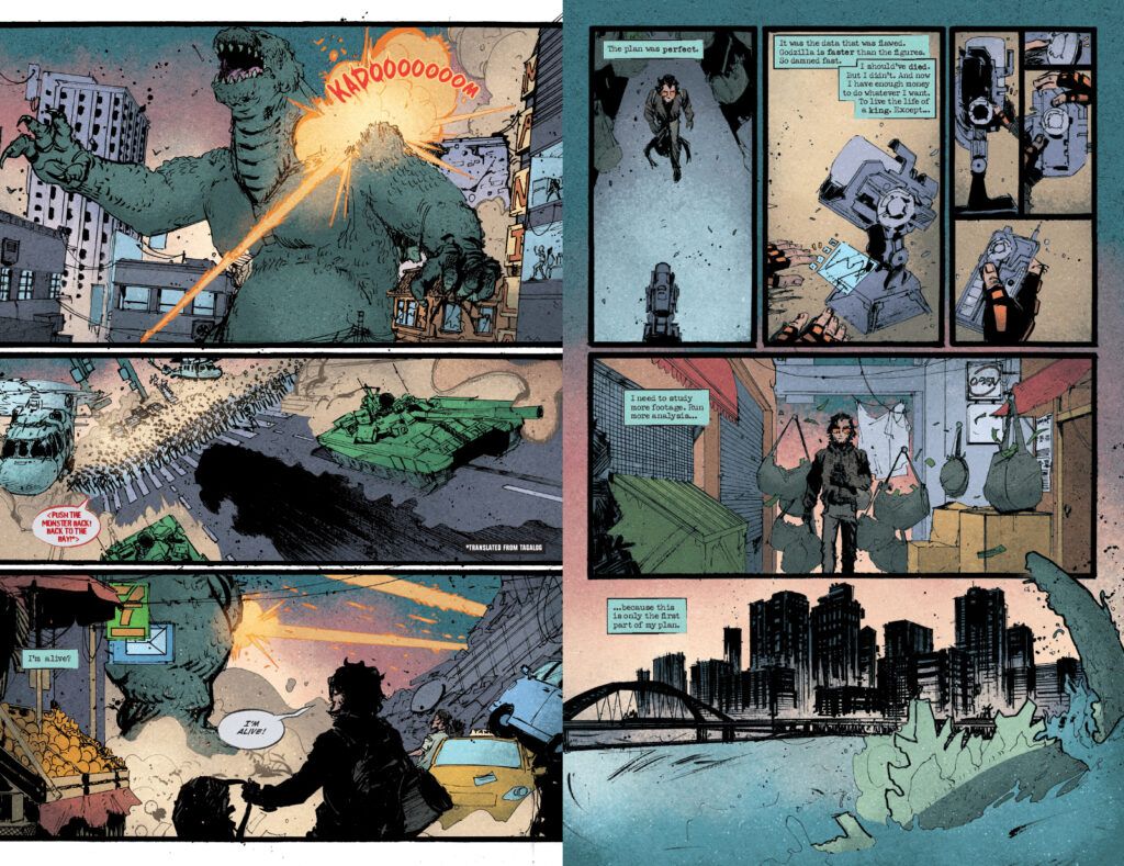 Godzilla: Heist #1: The Ultimate Monster Distraction