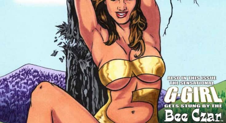 Sensational G-Girl #8 Comic Cover by Henry Martinez