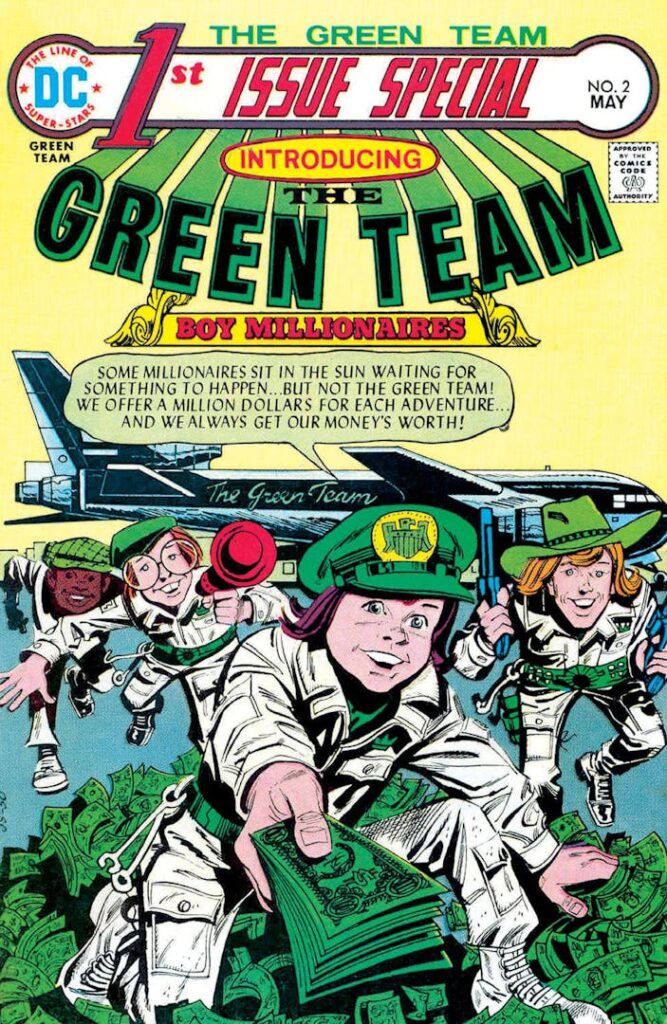 The Green Team 1st Issue Special 2 First Appearance Cover