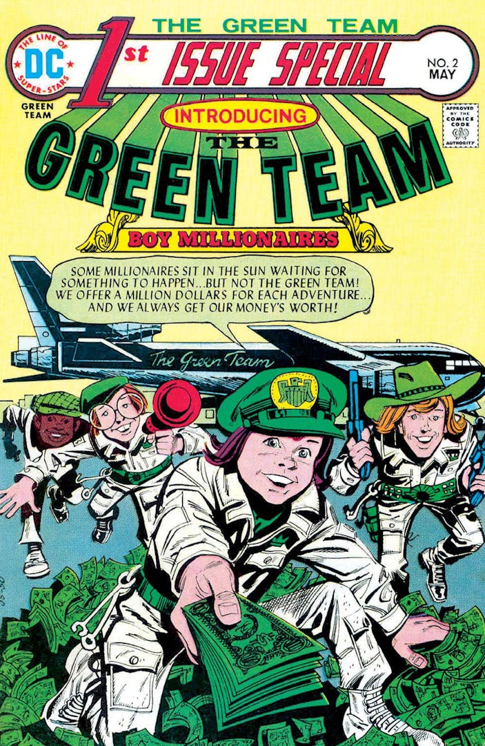 The Green Team: This Day In Comics - Boy Millionaires Debut • Comic ...