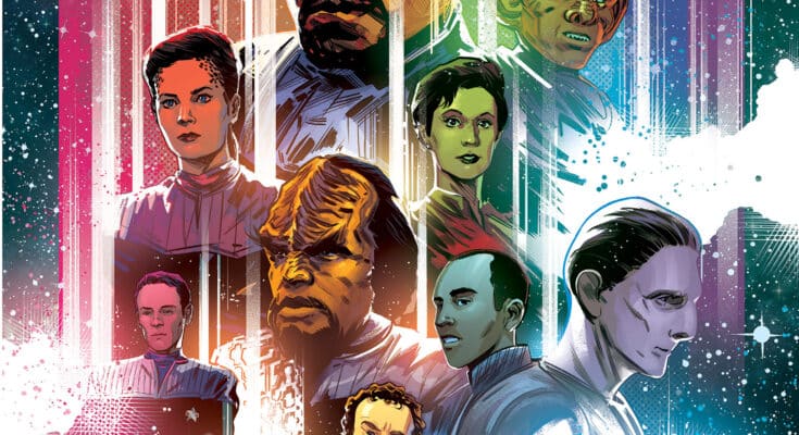 Star Trek Deep Space Nine Omnibus Cover IDW Publishing