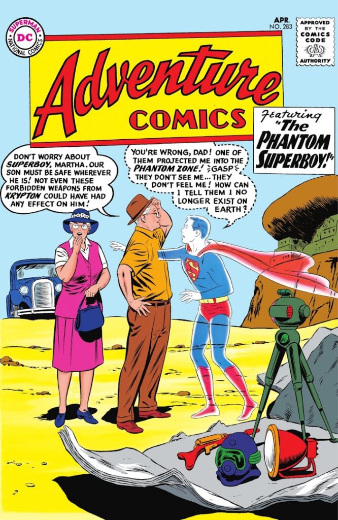 Phantom Zone Adventure Comics 283 First Appearance Cover