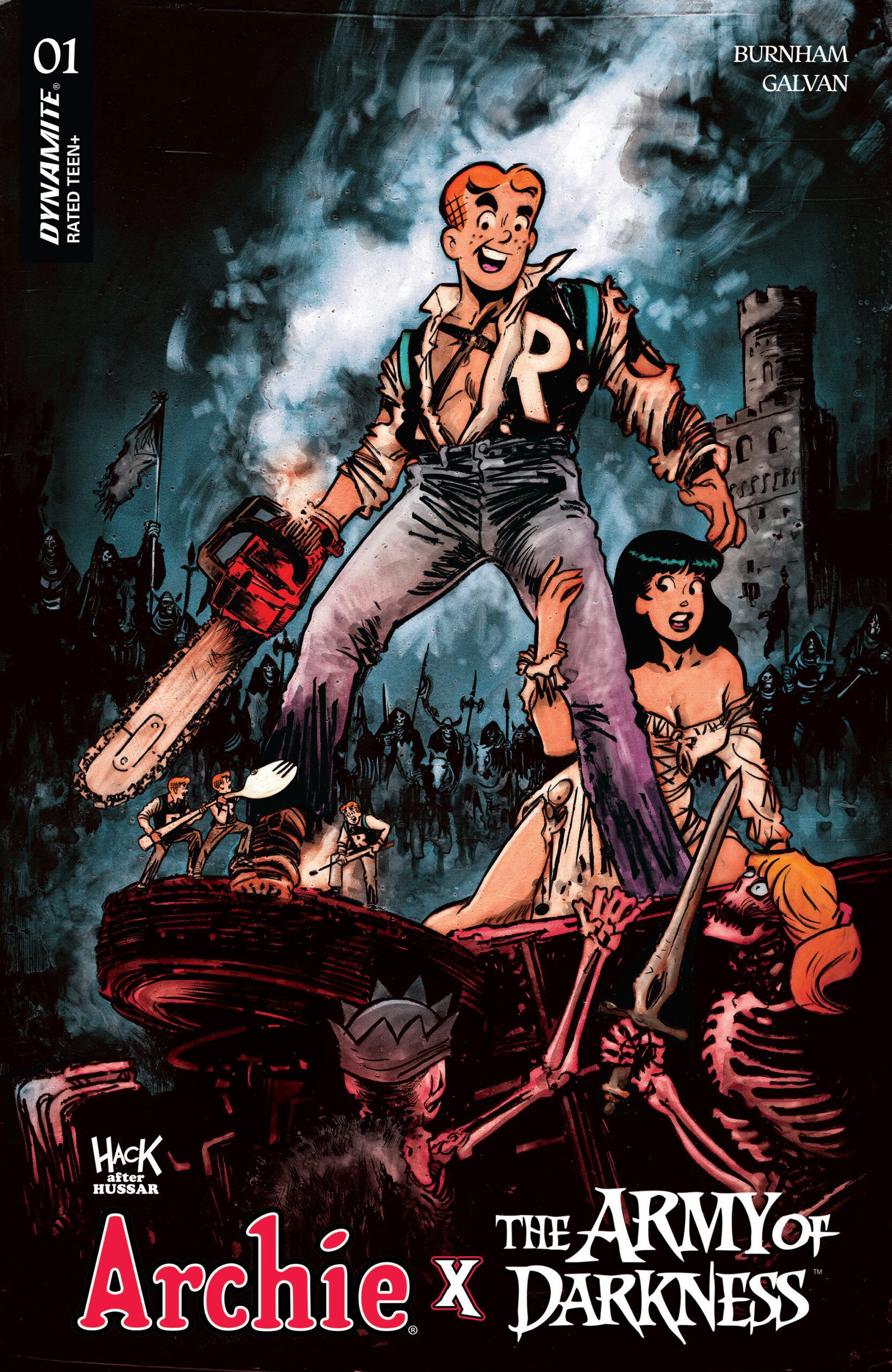 Archie X Army of Darkness #1 Cover Art by Robert Hack