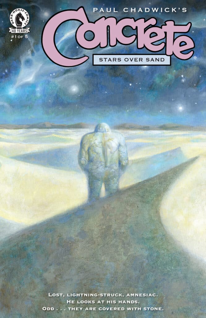 Concrete: Stars Over Sand #1 Cover by Paul Chadwick