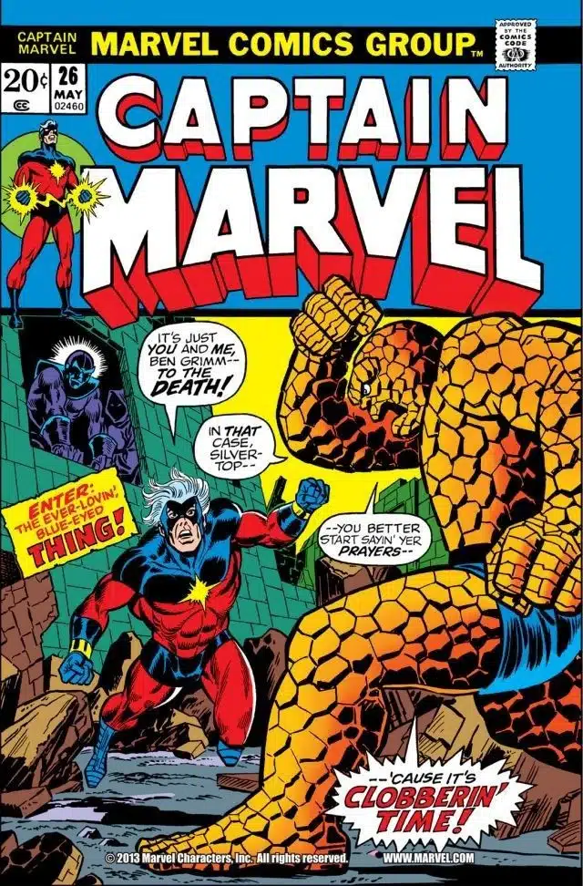 Death Captain Marvel #26 Debut Cover Marvel Comic