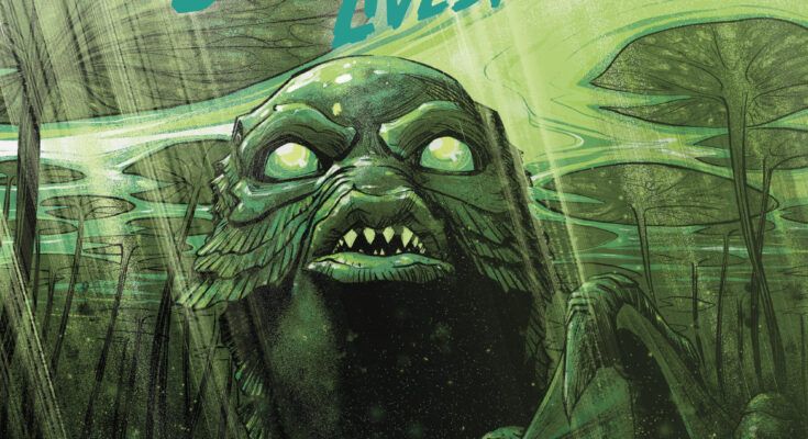 Creature From the Black Lagoon Lives Black and White Special #1 Cover