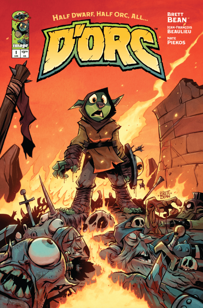 D’orc #2 Comic Cover Brett Bean Image Comics