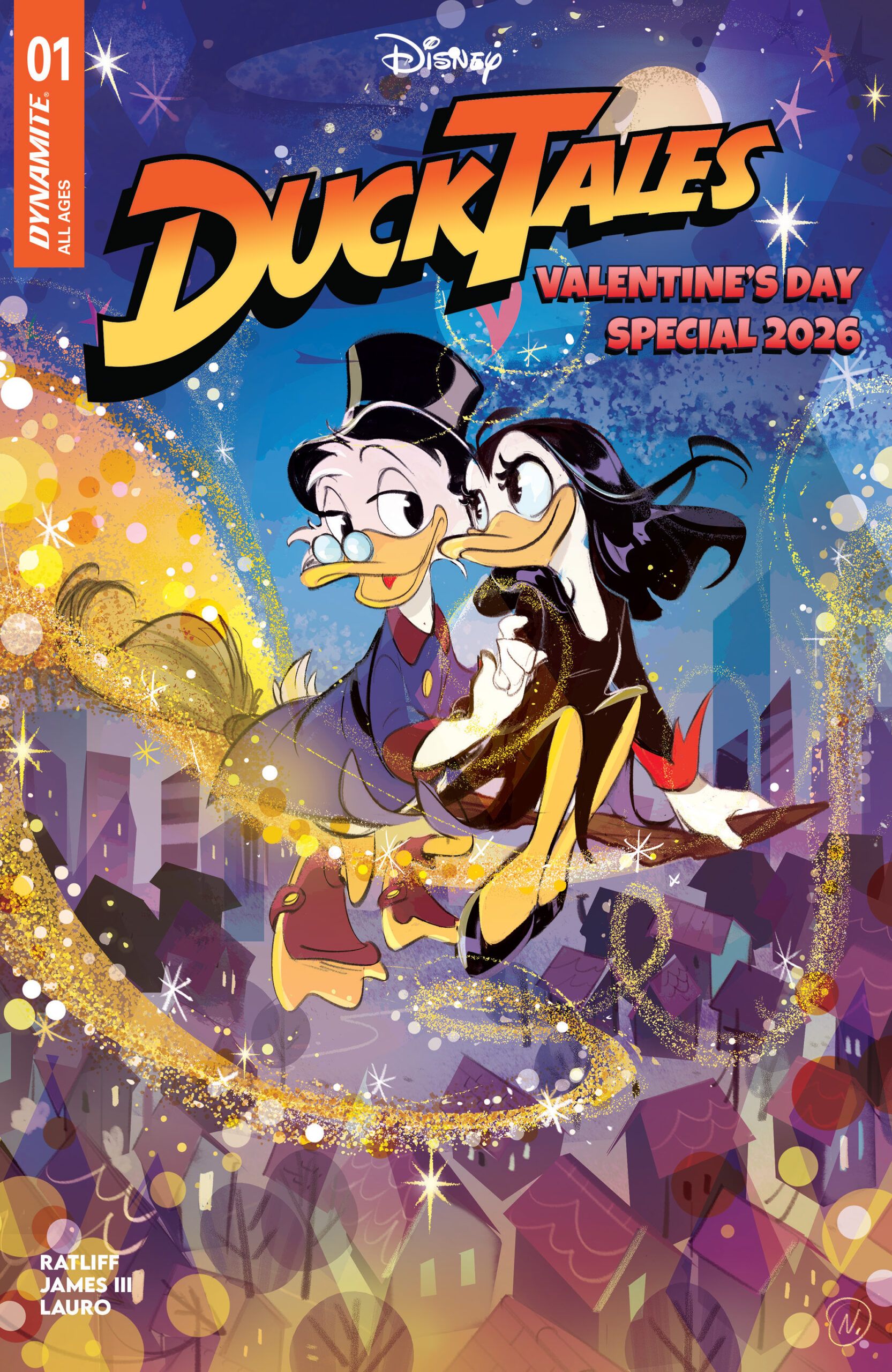 DuckTales Valentine’s Day Special 2026 #1: Dynamite Disney