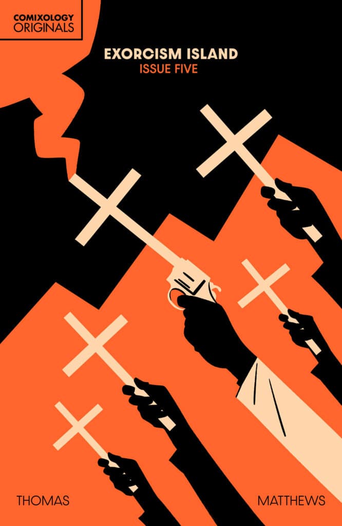 Exorcism Island #5 Comic Cover by Chris Matthews