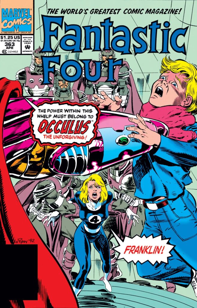 Fantastic Four #363 Occulus First Appearance Comic Cover