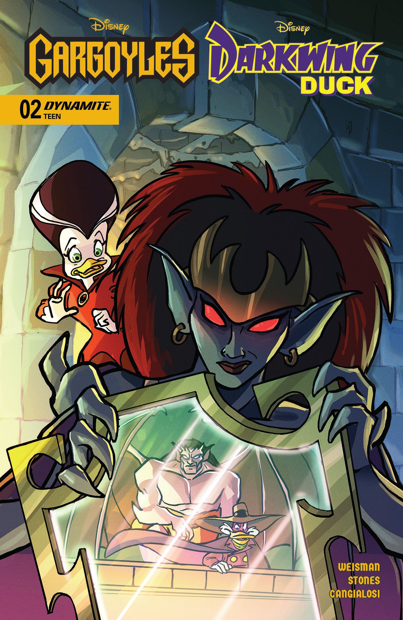 Gargoyles-Darkwing Duck #2: Dynamite Crossover Epic