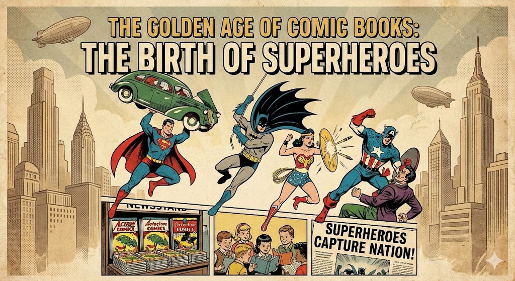 Golden Age of Comic Books Action Comics 1 cover