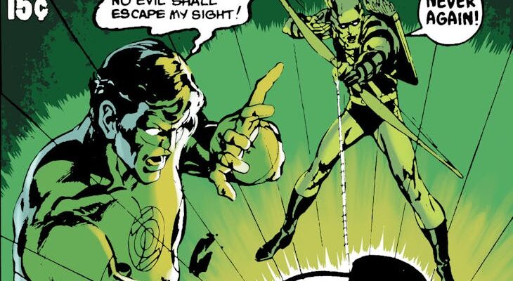 Green Lantern/Green Arrow #76 Classic Neal Adams Cover
