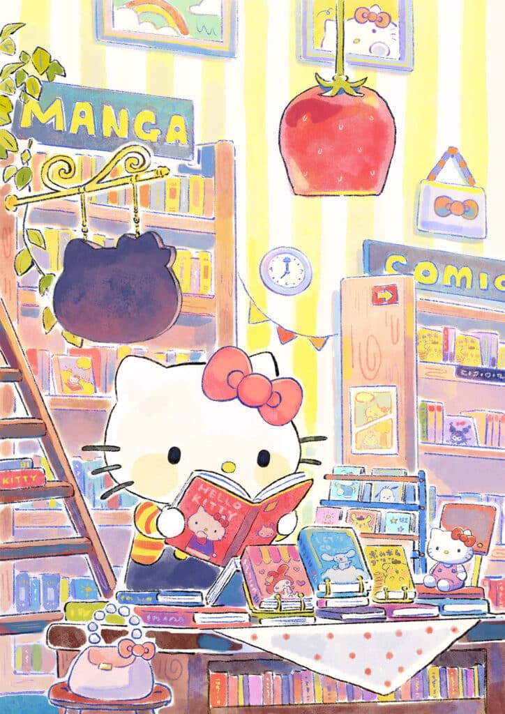 HELLO KITTY: HELLO WORLD! #1 Comic Cover by Min Ho Kim