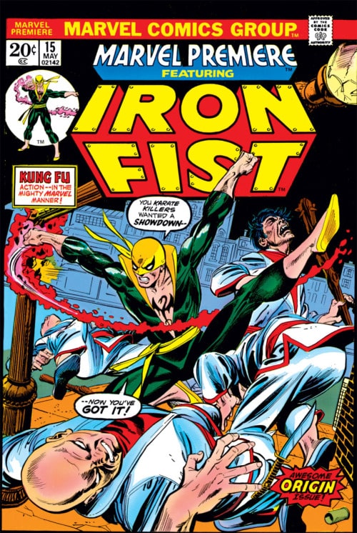 Iron Fist Marvel Premiere 15 Debut Cover Gil Kane