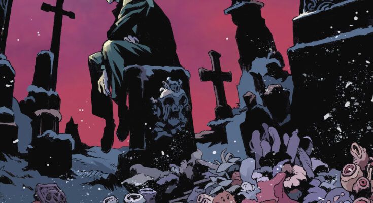 The Last Day of H.P. Lovecraft #4 Jakub Rebelka Variant Cover