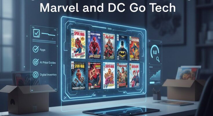 Digital Comic Book Collecting Vault Management