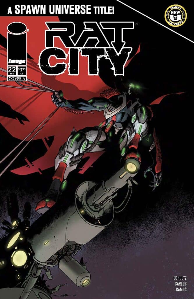 Rat City #22 Comic Cover Zé Carlos