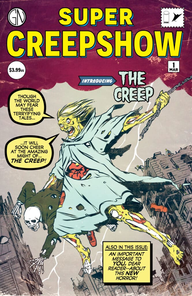Super Creepshow #1 Comic Cover by Rossi Gifford