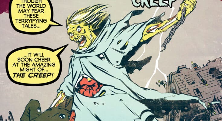 Super Creepshow #1 Comic Cover by Rossi Gifford