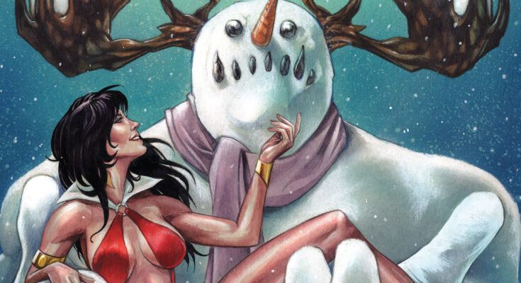Vampirella Winter Special 2026 #1 Cover by Mike Rooth