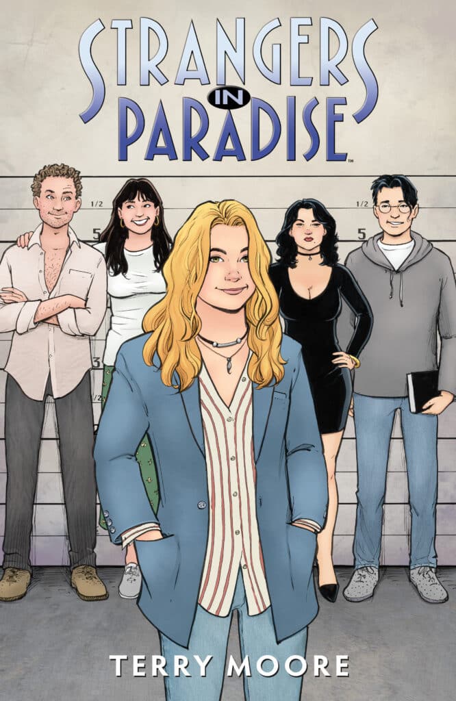 Terry Moore Strangers in Paradise Omnibus Dark Horse Cover