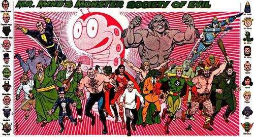 The Monster Society of Evil Captain Marvel Adventures 22 Debut Cover