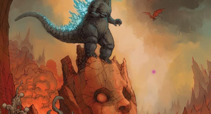 Godzilla Library Collection Vol 6 Comic Anthology Cover IDW