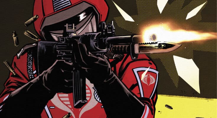 G.I. JOE: A Real American Hero Sssilent Missions – Crimson Guard #1 Comic Cover by Gabriel Hardman