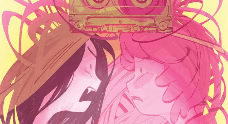 Adventure Time Pride Special PB and Marcy Infinite Mixtape Cover