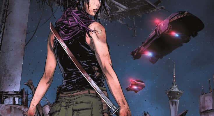 Blade Runner Black Lotus: Las Vegas #4 Comic Cover Raymond Gay