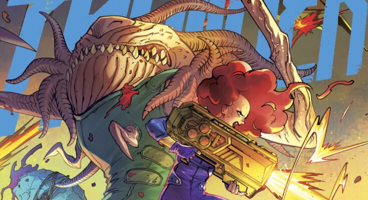 Blood & Thunder #12 Comic Cover E.J. Su and MSassyk