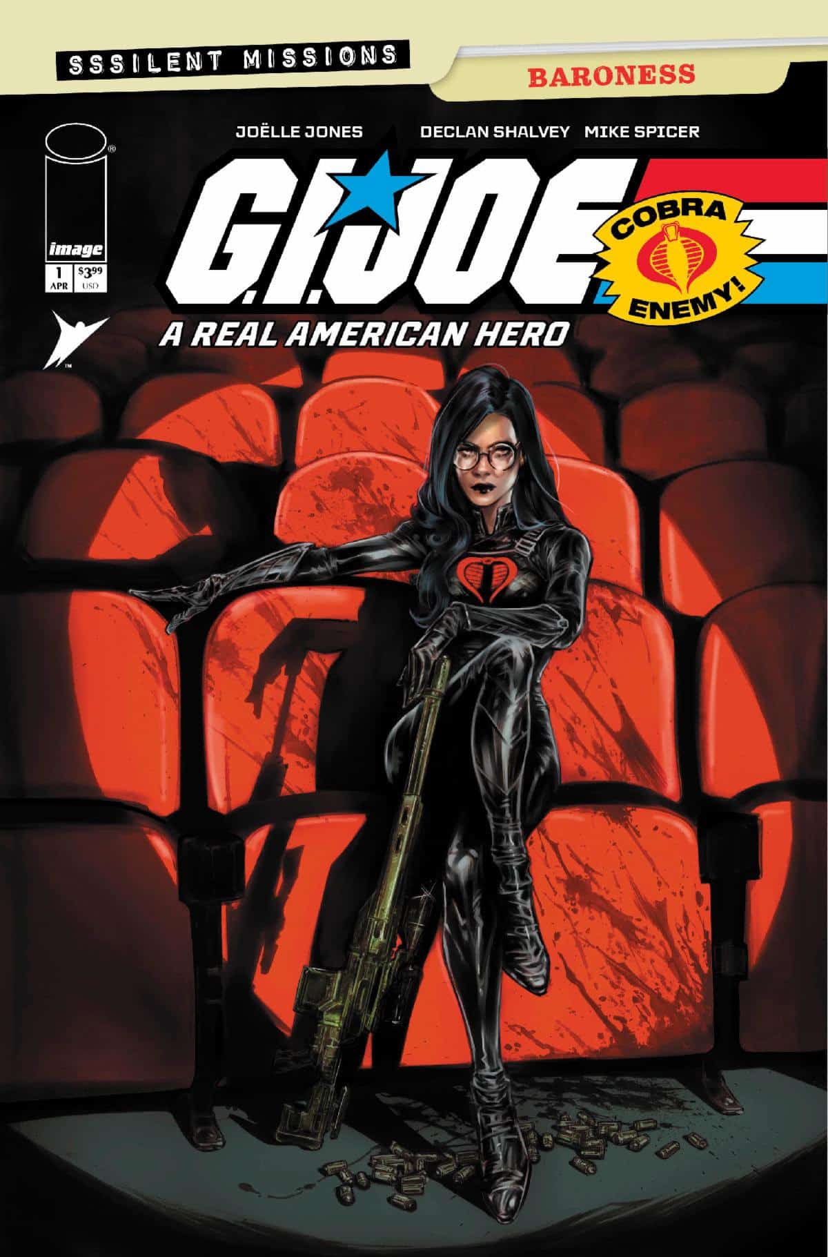 G.I. JOE: Baroness #1 Preview – Sssilent Missions – Skybound/Image