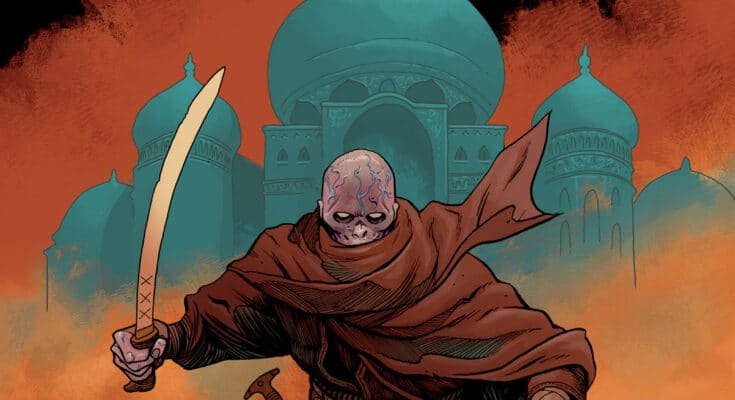 Lands Unknown: The Skinless Man #1 Comic Cover Ben Stenbeck