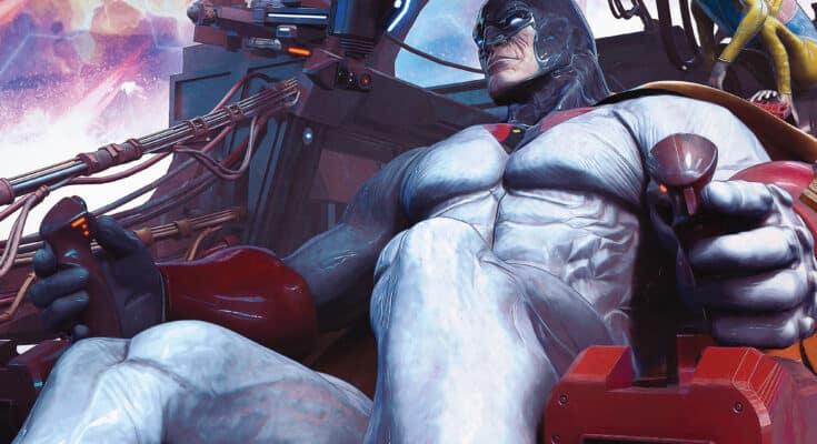 Space Ghost #9 Comic Cover by Francesco Mattina