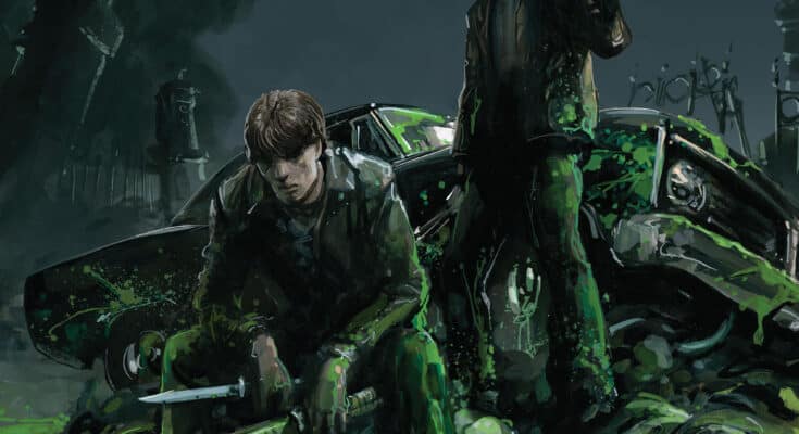 SUPERNATURAL #6 Comic Cover by Clayton Crain